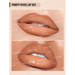 Soft 90's Glam Lip Liner And Lip Duo Set