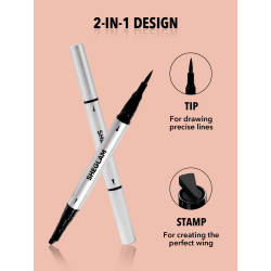 Wing It Waterproof Liner Duo-Black
