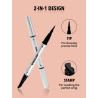 Wing It Waterproof Liner Duo-Black
