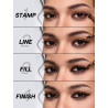 Wing It Waterproof Liner Duo-Black