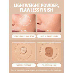 Skin-Focus High Coverage Powder Foundation